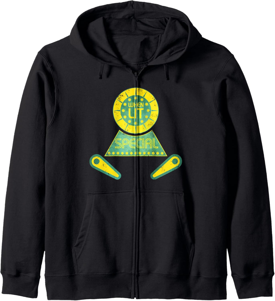 Klassisches Retro-Flippergeschenk - Special When Lit Kapuzenjacke