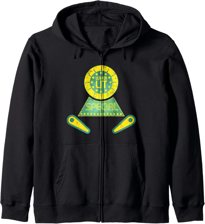 Klassisches Retro-Flippergeschenk - Special When Lit Kapuzenjacke
