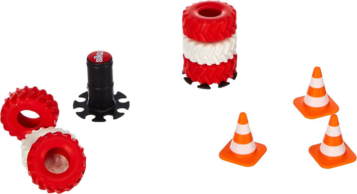 SIKU 6854 Accessory Hoop Stacking and Pylons Car And Traffic Models Reifenstapel und Pylonen, Reifen