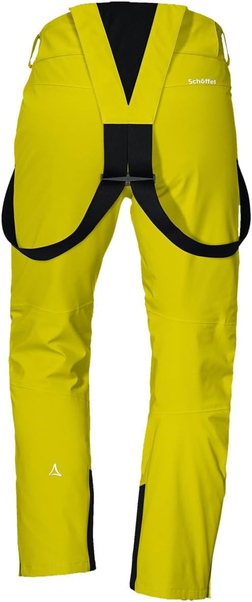 Schöffel Herren Weissach M, Wasser- und Winddichte Skihose, warme Schneehose mit Schneefang und Vers
