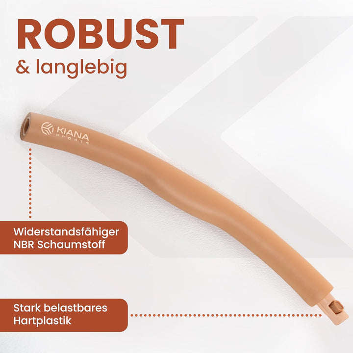 Hula Hoop Reifen Erwachsene [1,2 kg] - Stabiler Hoola Hoop aus Deutscher Entwicklung - Fitnessreifen