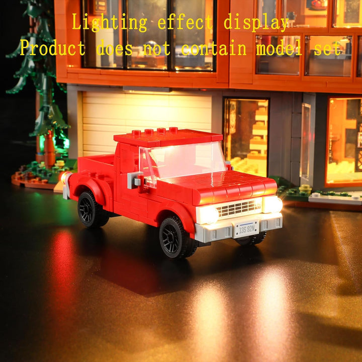 GEAMENT LED Licht-Set Kompatibel mit Lego Das Haus der Cullens aus Twilight Ideas 21354 Bausteine Mo
