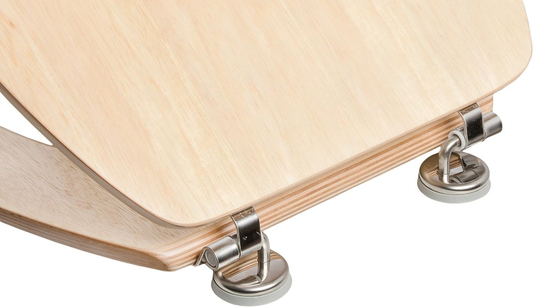 Cornat WC-Sitz "Ligna" - Hochwertiges Echtholz - Kiefer - Komfortables Sitzgefühl - Edle Holz-Optik
