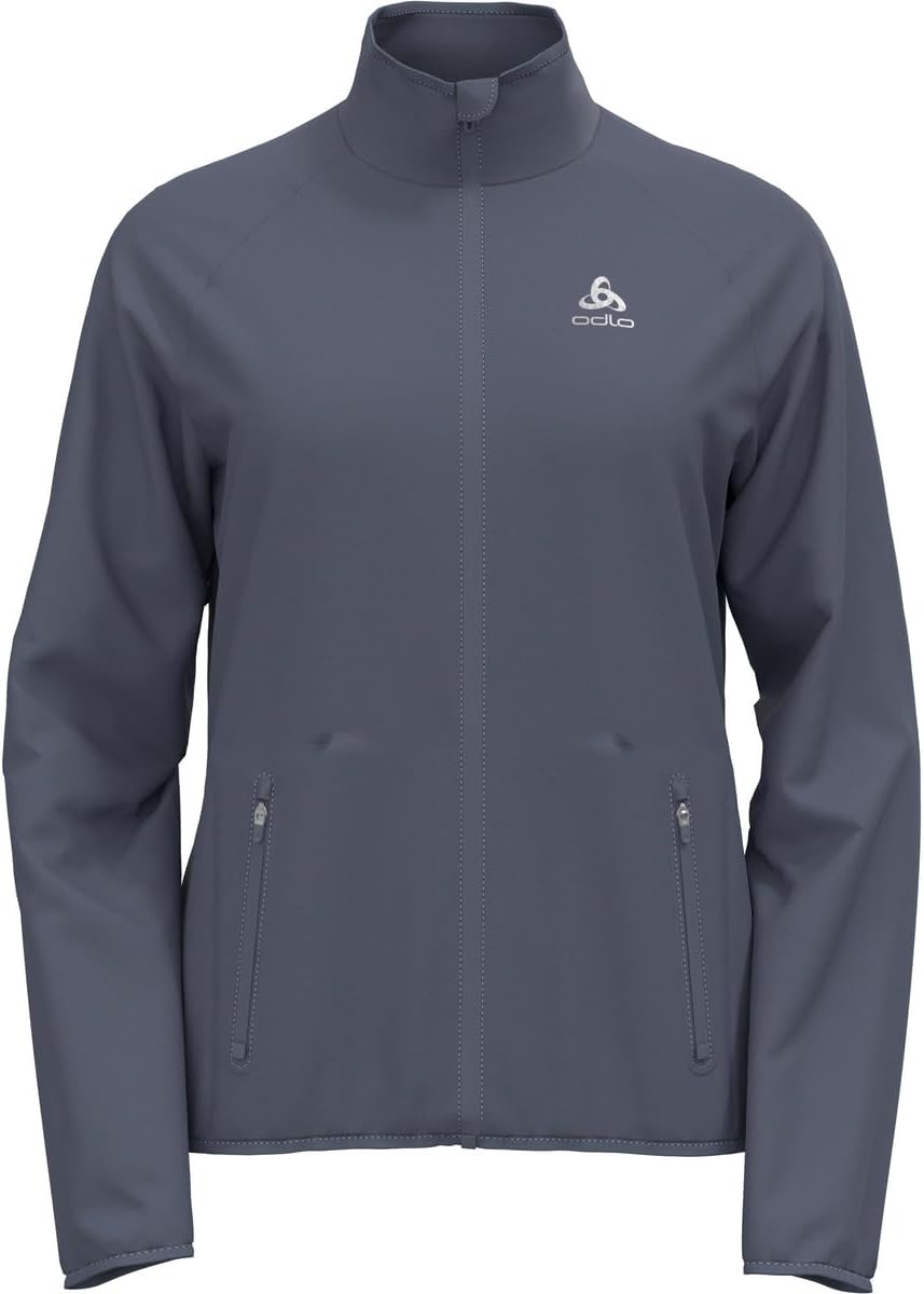 Odlo Herren Essentials_313861 Laufjacke (1er Pack) M folkstone gray, M folkstone gray