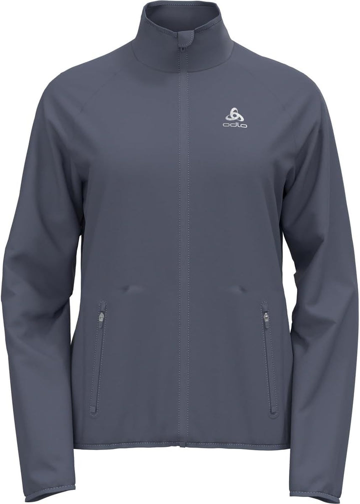 Odlo Herren Essentials_313861 Laufjacke (1er Pack) M folkstone gray, M folkstone gray