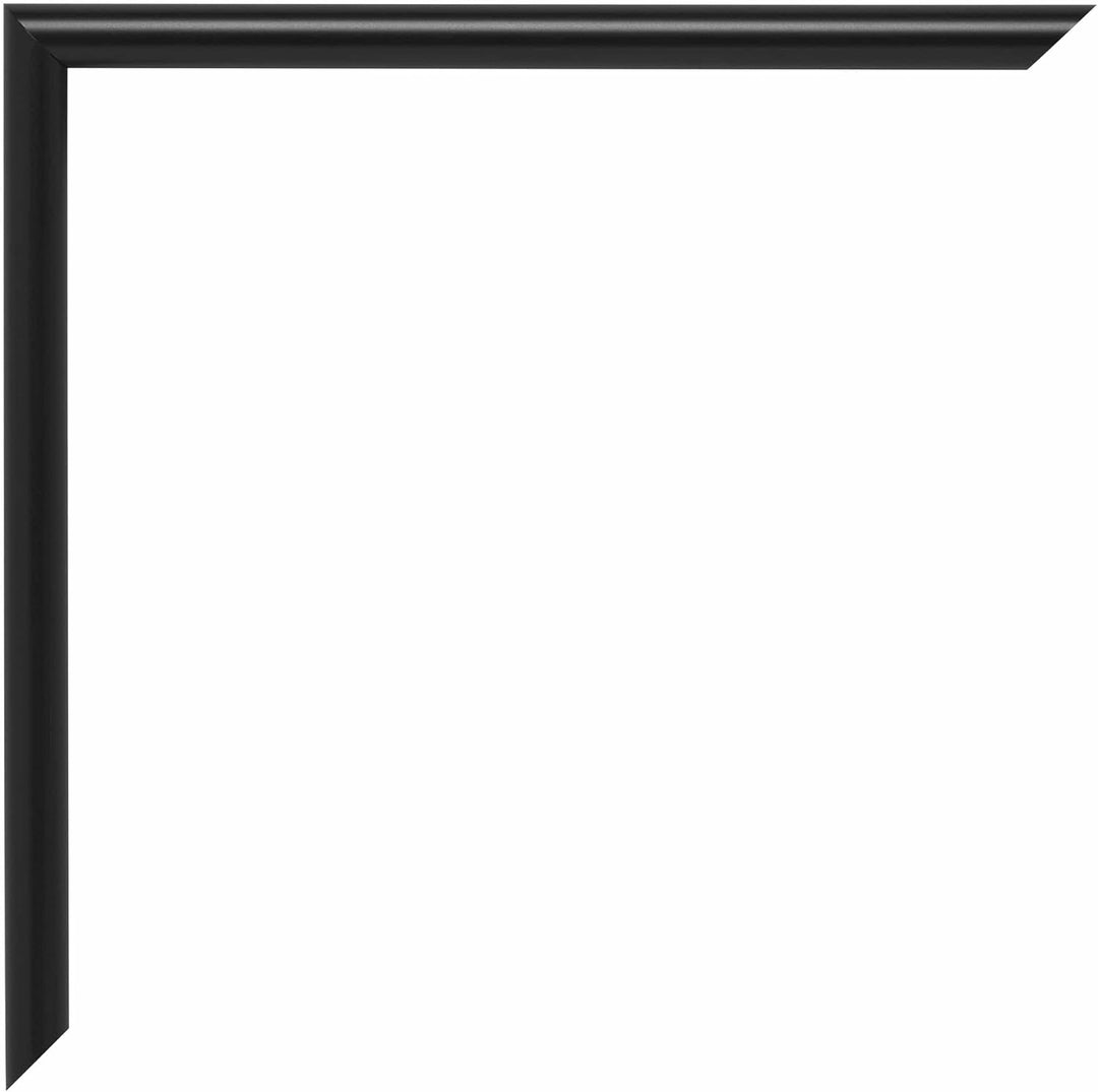 yd. Your Decoration - Bilderrahmen 20x40 cm - Schwarz Hochglanz - Bilderrahmen aus Kunststoff mit An