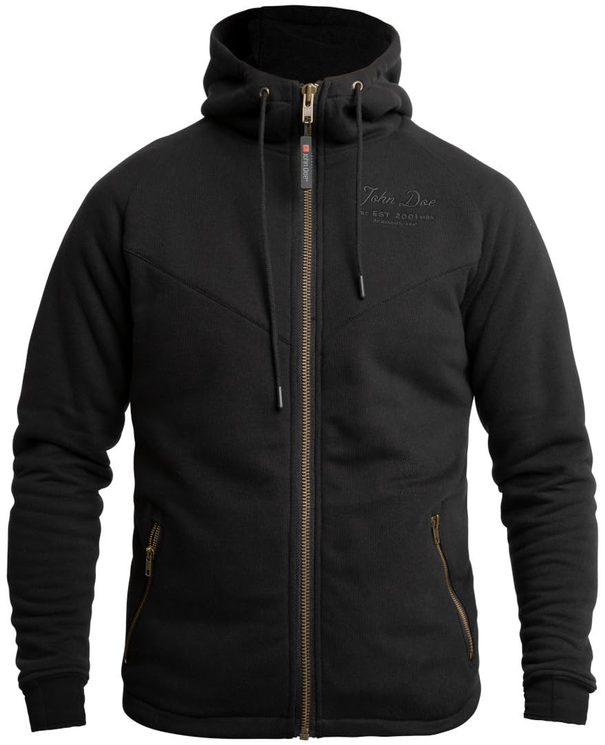 John Doe Herren Xtm V2 Sweatshirt (1er Pack) S Schwarz, S Schwarz