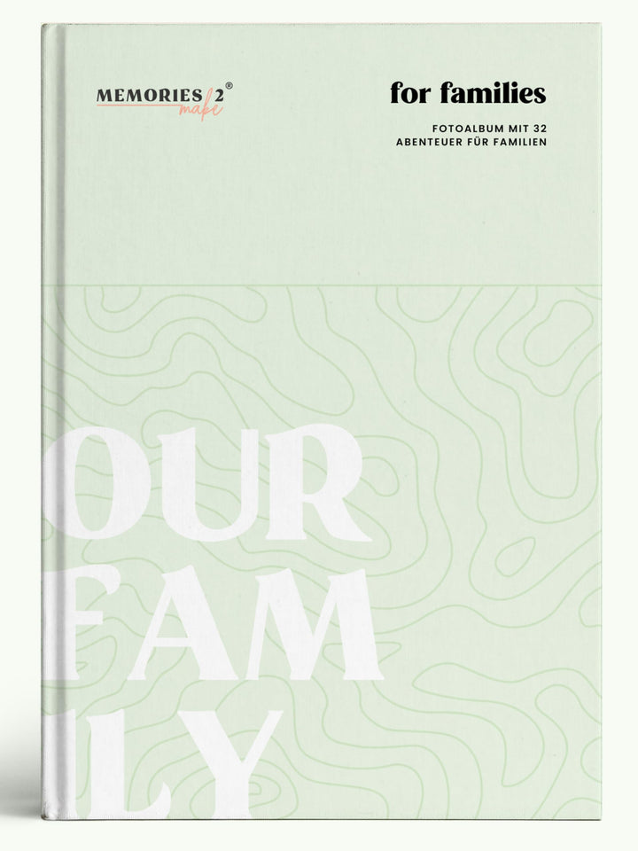 Memories2Make® Challengebuch mit 32 Abenteuern für Familien - Persönliches Erinnerungsbuch zum Versc