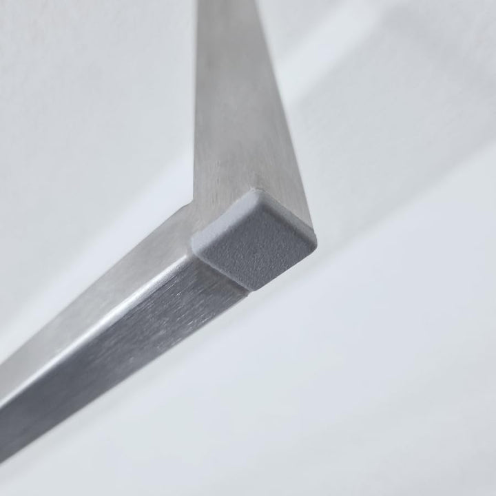 Kleiderstange U-Form zur Deckenmontage – Edelstahlstange für offenen Kleiderschrank & Garderobe | Mo
