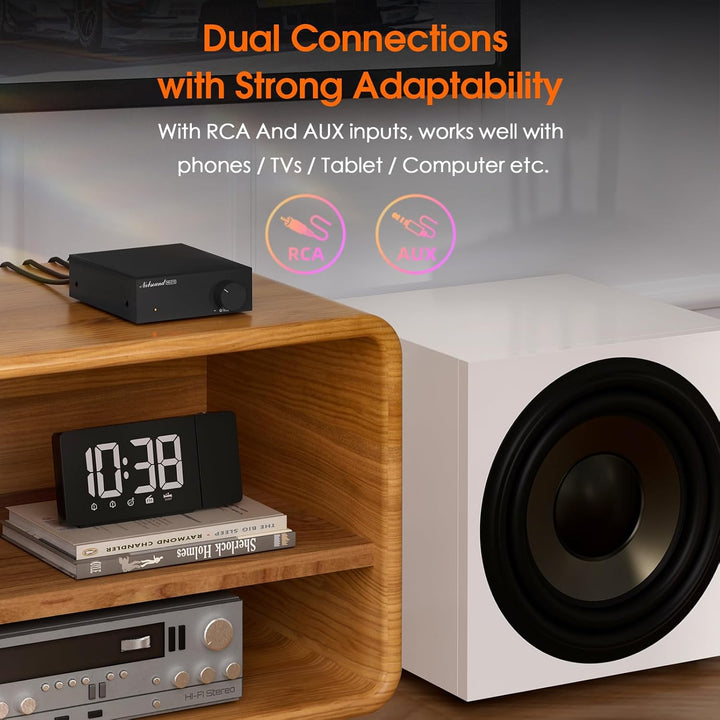 Nobsound Mini Mono Subwoofer Verstärker: 100W HiFi Verstärker mit TPA3116 & Tiefpassfilter für Heimk