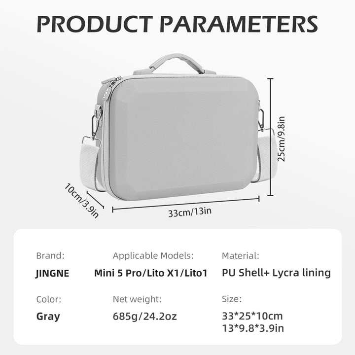 Tasche für DJI Lito 1/Lito X1/Mini 5 Pro Fly More Combo Zubehör