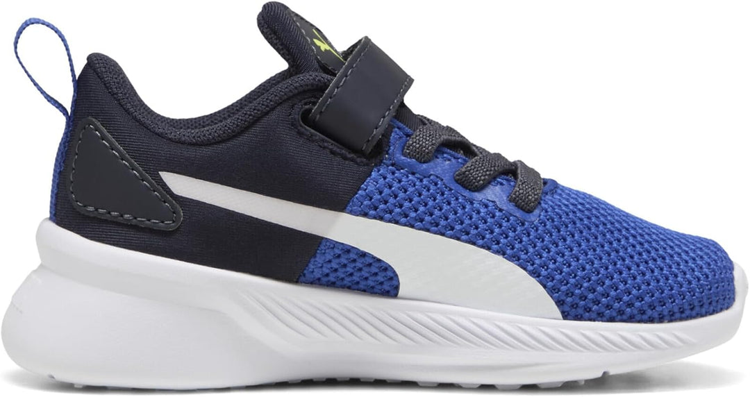 PUMA Herren Flyer Runner Engineer Knit Laufschuh 21 EU Vivid Blue New Navy White, 21 EU Vivid Blue N