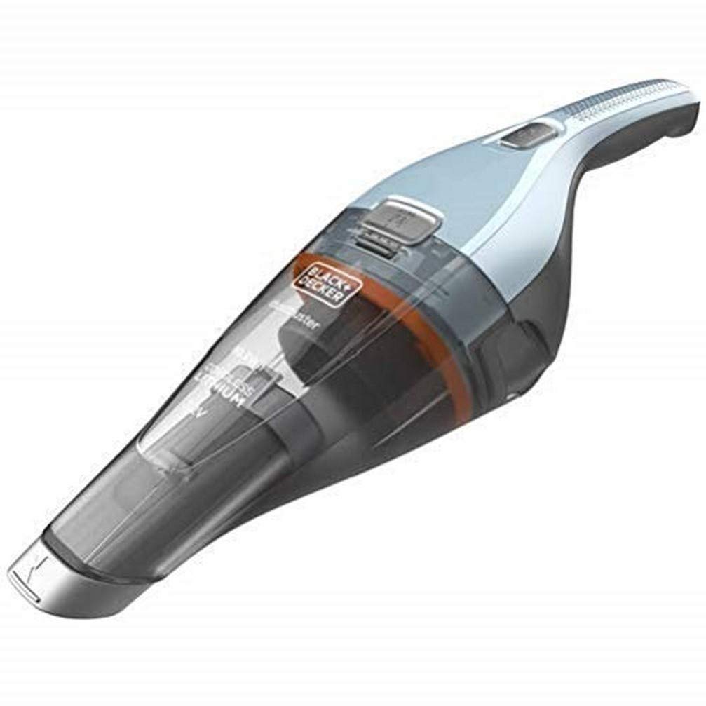BLACK+DECKER Handstaubsauger Akku 7,2V Dustbuster (Handsauger beutellos + kabellos, breite Saugöffnu