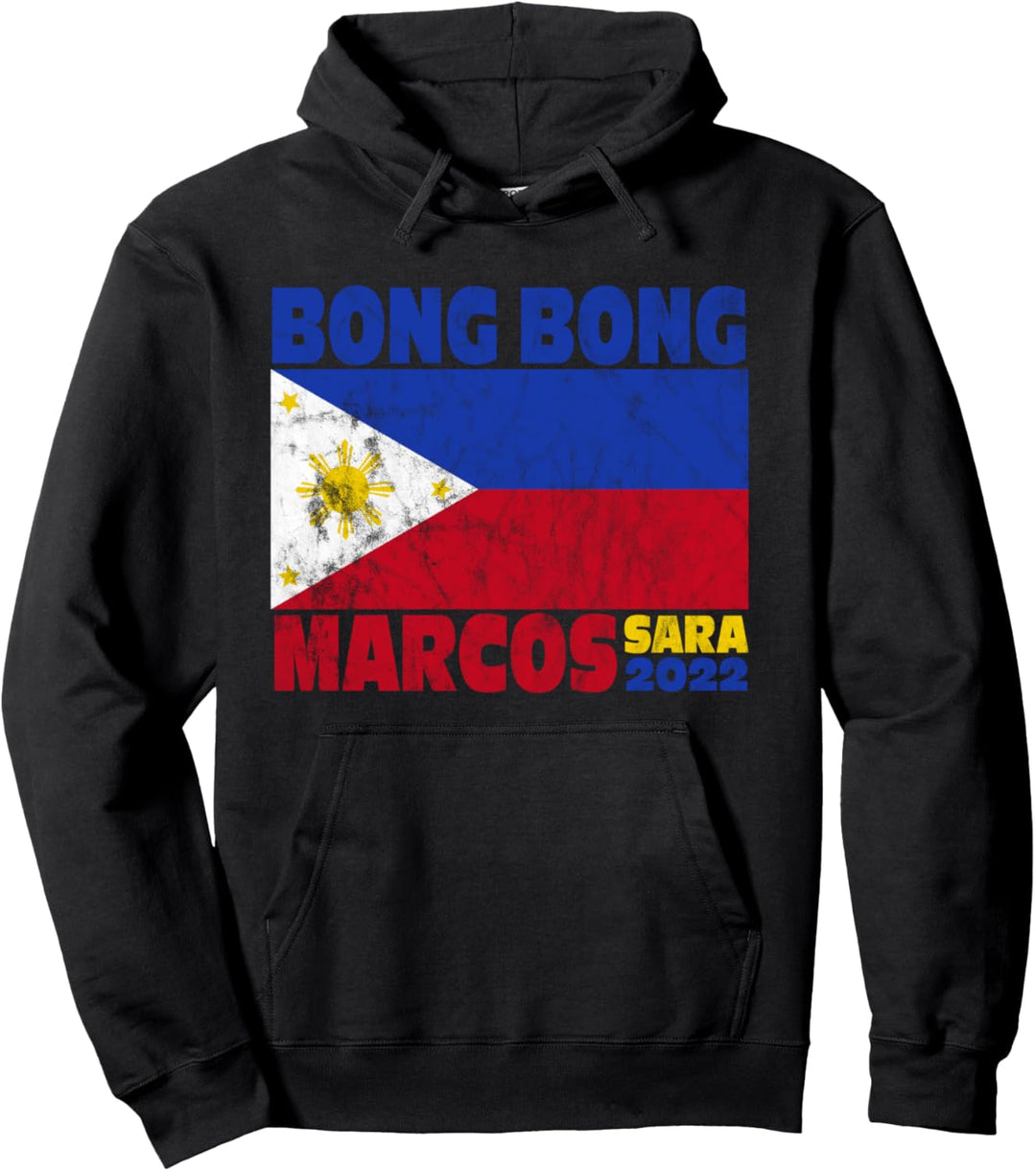 BBM 2022 Bongbong Marcos Sara Philippines Flag Pullover Hoodie