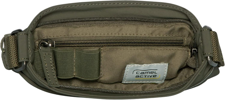camel active Herren City Bb6 Umhängetasche 23,0 x 4,5 x 25,0 Khaki, 23,0 x 4,5 x 25,0 Khaki