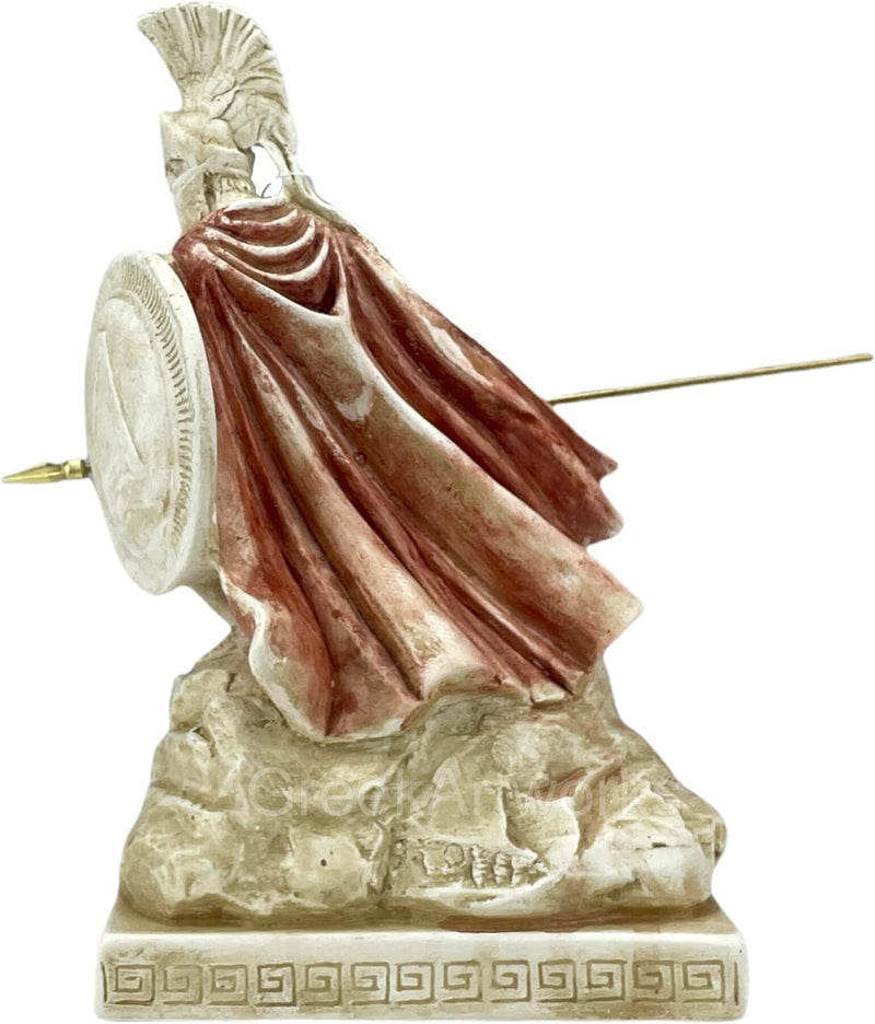 Leonidas Skulptur aus Steinguss, Antiker Griechenland-Krieger, Griechische Statue