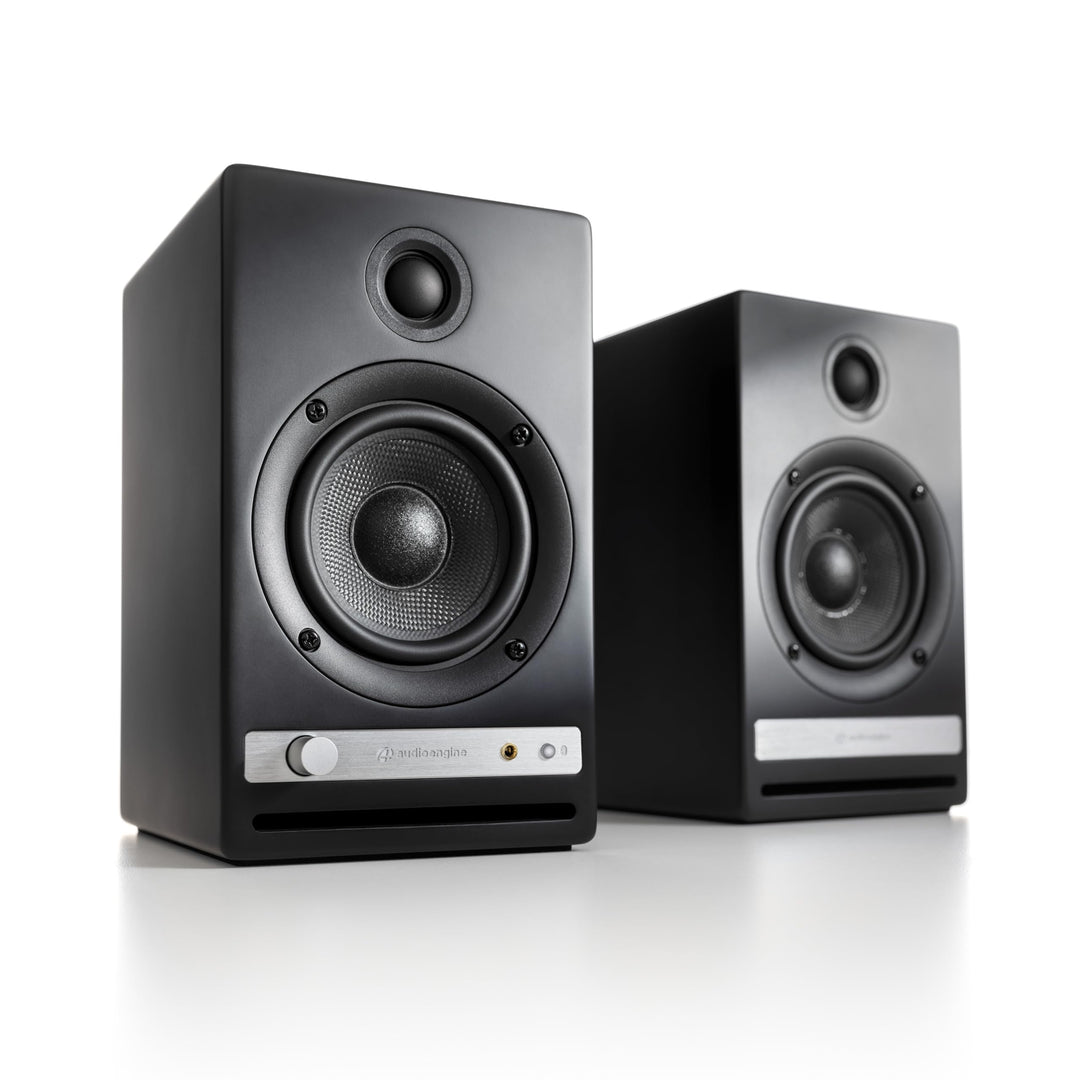 Audioengine HD4 Wireless Speaker Bluetooth | Desktop Monitor Speakers | Home Music System aptX HD Bl