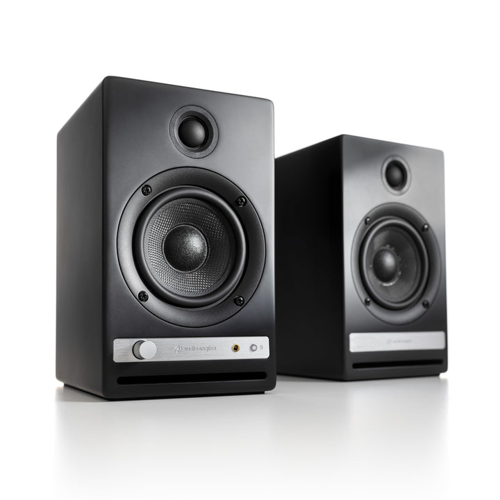 Audioengine HD4 Wireless Speaker Bluetooth | Desktop Monitor Speakers | Home Music System aptX HD Bl