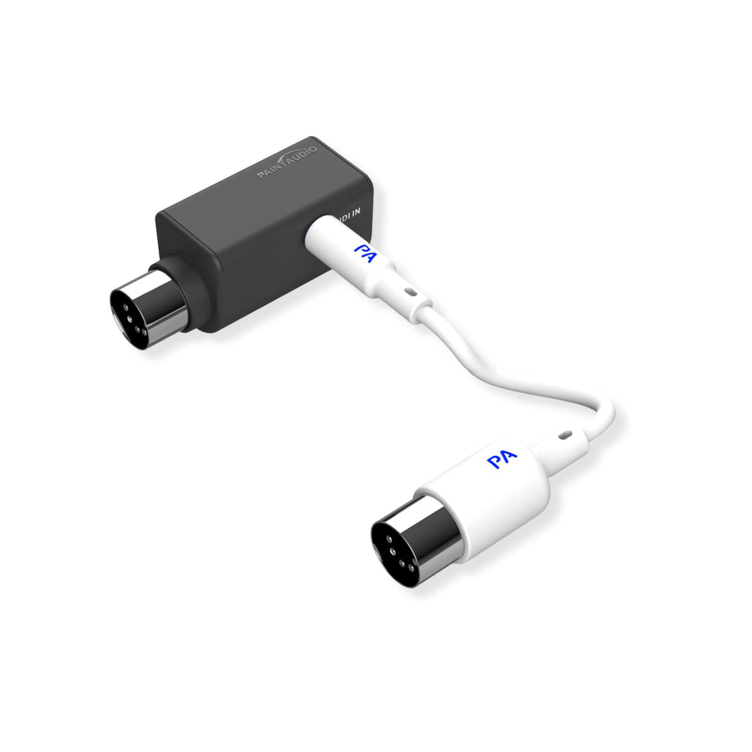 PAINTAUDIO Paint Audio Wireless MIDI Adapter, MIDI Mate Ultra Low Latency Adapter für Synthesizer, D