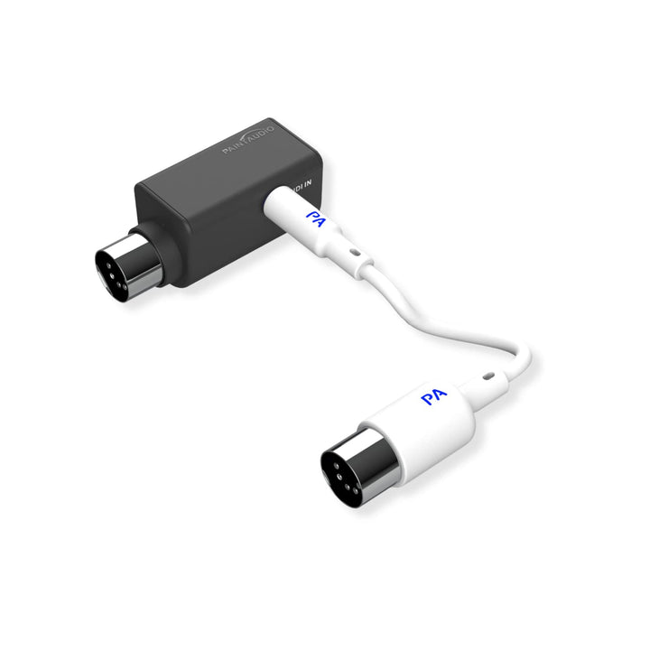 PAINTAUDIO Paint Audio Wireless MIDI Adapter, MIDI Mate Ultra Low Latency Adapter für Synthesizer, D