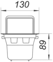 Dallmer – Würfel von Mud Ablauf Bodega 71 714961