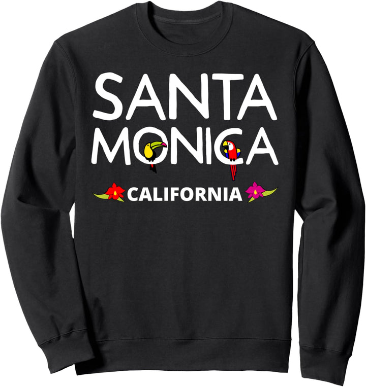 Santa Monica Kalifornien Familienurlaubskleidung Sweatshirt