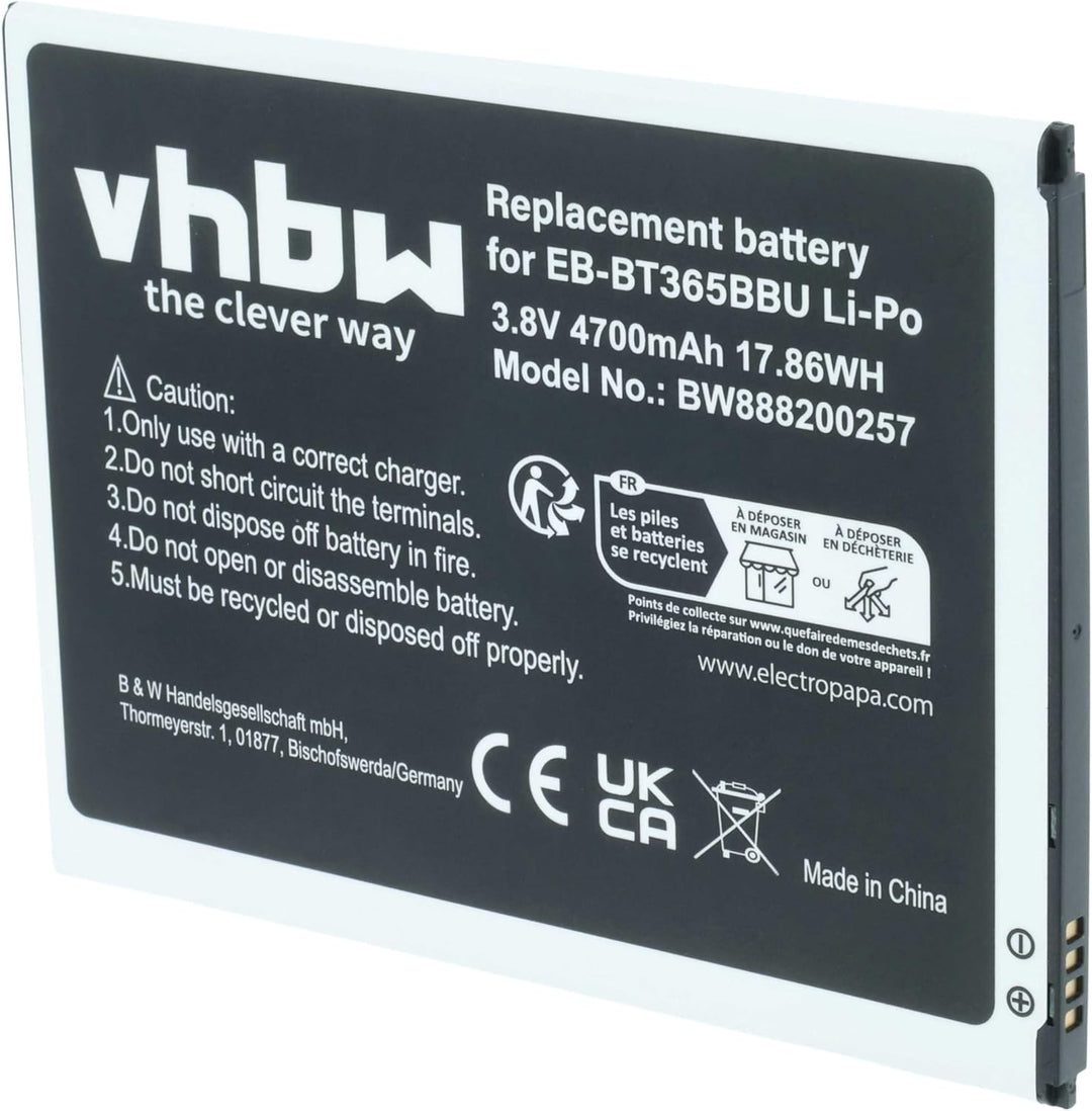 vhbw 1x Akku kompatibel mit Samsung Galaxy Tab SM-T360UD, SM-T365, SM-T365F0, SM-T390, SM-T390N, SM-