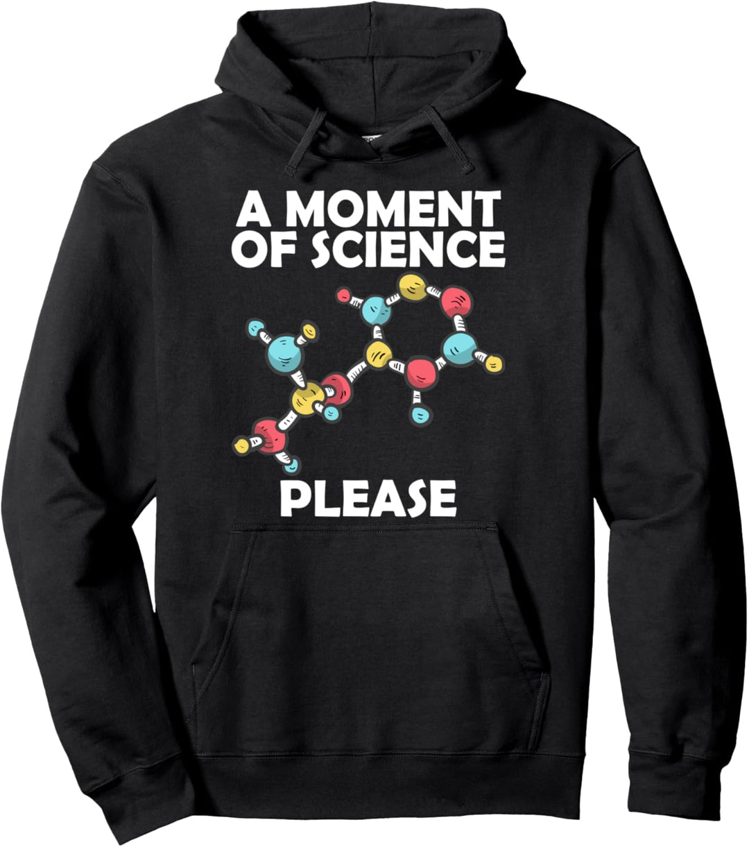 A moment of Science Please Pullover Hoodie