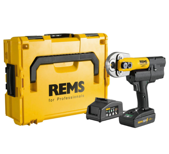 REMS Radiale radiale Mini-Prestro-Hydraulik Radial 22 KN-Batterie 22 V, Sitter auf Batterien mit aut