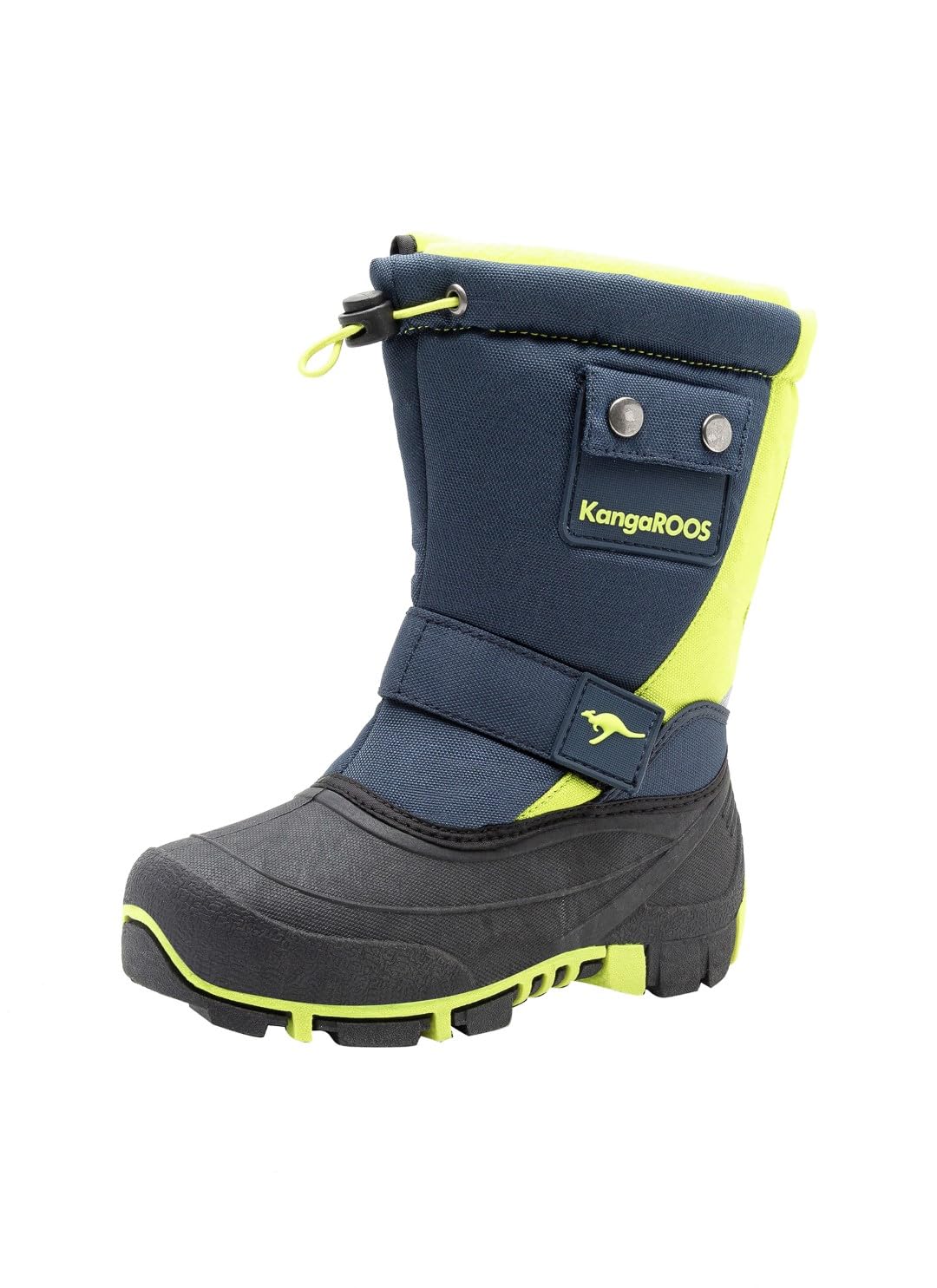 KangaROOS Unisex Kinder Kanga-Bean Ii Schneestiefel 28 EU Blau, 28 EU Blau