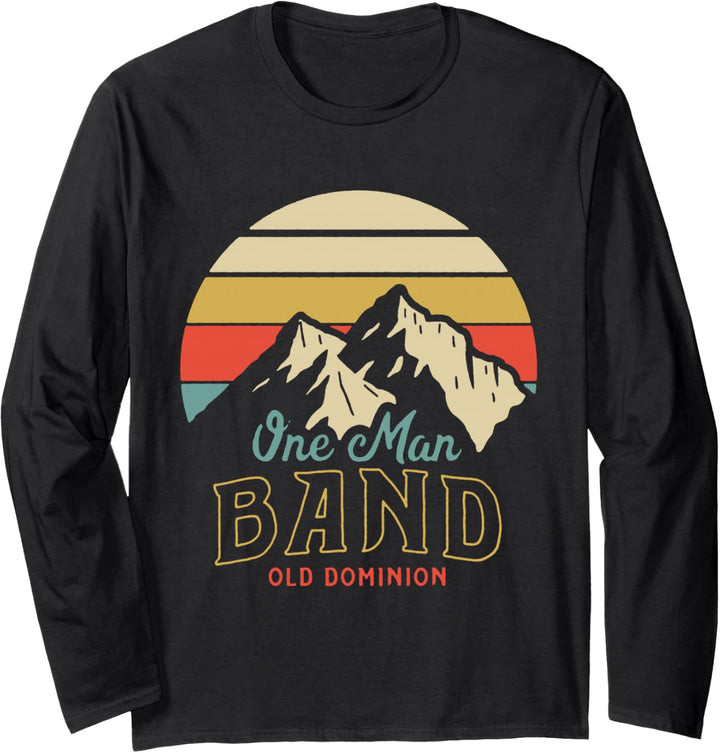 Old Dominion One Man Band Mountains Langarmshirt
