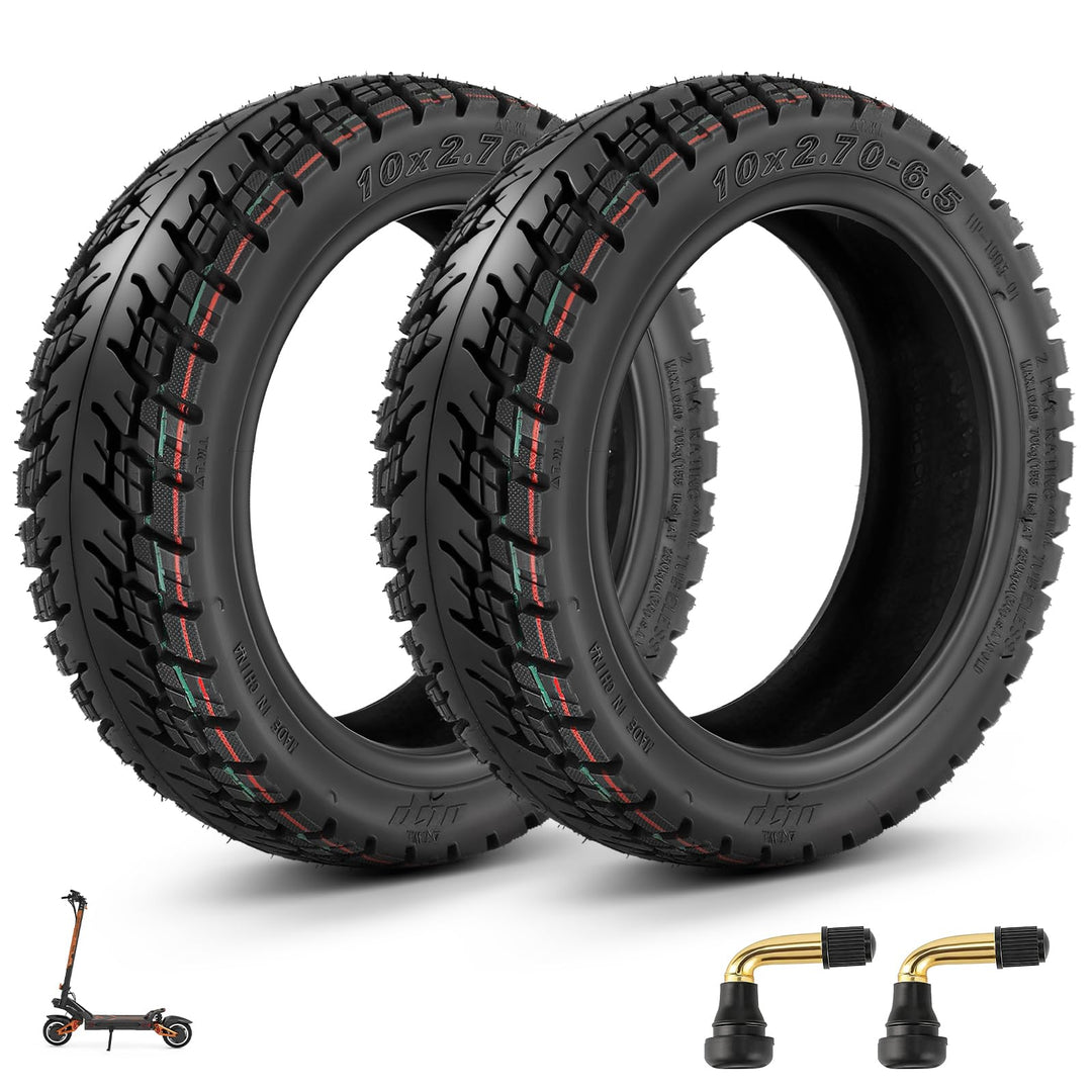 10x2,7-6,5/10x2,75-6,5 Off-Road Tubeless Ersatzreifen für KuKirin G3/Kukirin G2 Master(2025)/Smartgy