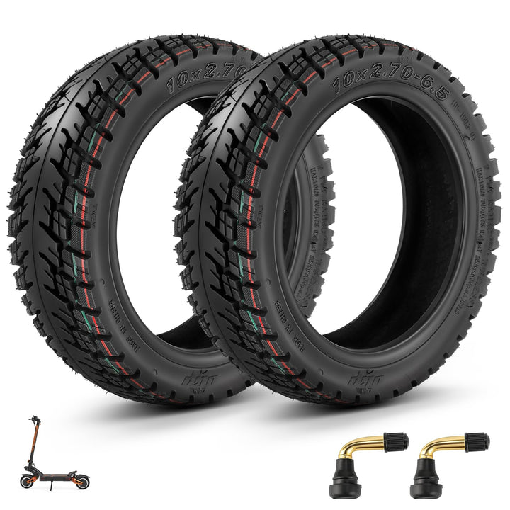 10x2,7-6,5/10x2,75-6,5 Off-Road Tubeless Ersatzreifen für KuKirin G3/Kukirin G2 Master(2025)/Smartgy
