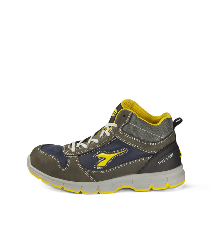 Diadora Sicherheitsschuhe Run II HI S3 SRC ESD 35 EU Castle Rock Insignia Blue, 35 EU Castle Rock In