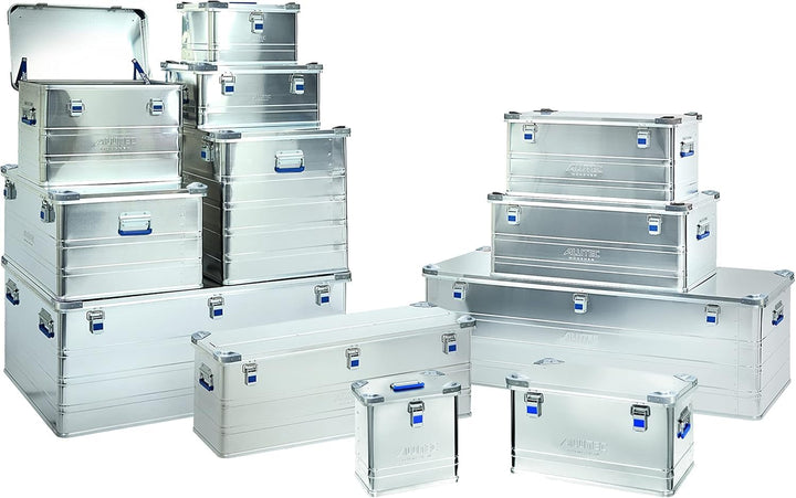 ALUTEC Aluminiumbox INDUSTRY 27 (Inhalt 27 l, Innenmasse (LxBxH) 350 X 245 X 315 mm, staub-/spritzwa