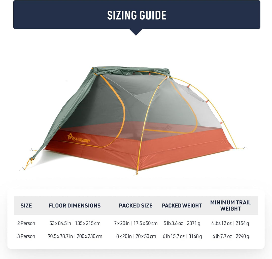 Sea to Summit Ikos TR Laurel Wreath 2 Personen, Laurel Wreath 2 Personen