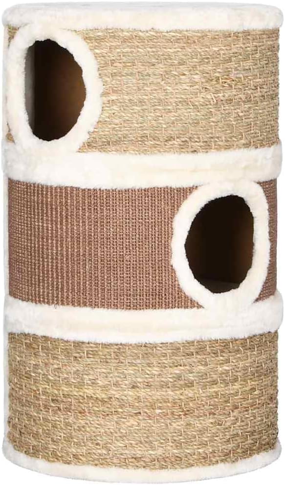 Generisch Katzen-Kratztonne 60 cm Seegras,Tier- & Haustierbedarf,Haustierbedarf,Katzenbedarf,Kratzb?