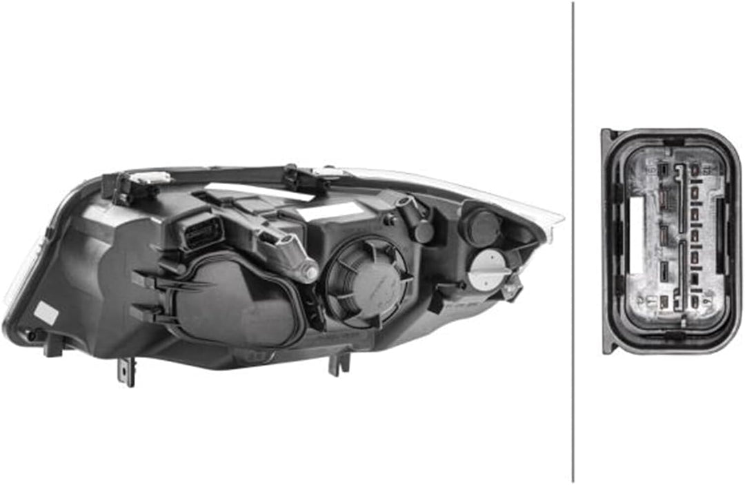 HELLA 1E3 354 697-021 Halogen-Hauptscheinwerfer - rechts - für u.a. BMW 3 (E90), Rechts