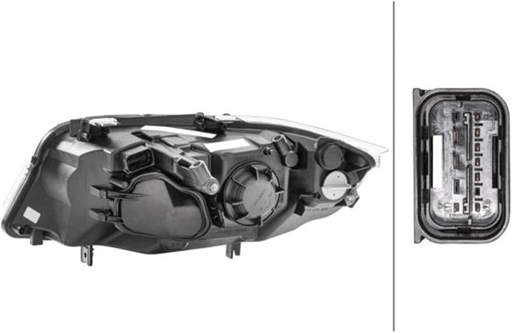 HELLA 1E3 354 697-021 Halogen-Hauptscheinwerfer - rechts - für u.a. BMW 3 (E90), Rechts