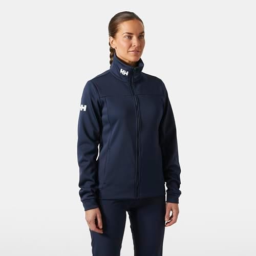 Helly Hansen Damen W Crew Fleece Jacket Fleece-Jacke (1er Pack) XS Marineblau, XS Marineblau