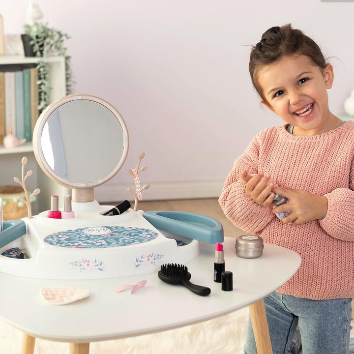 Smoby - My Beauty Studio mit Spiegel (40x30,6x29,3cm) - Kinderschminkstudio ab 3 Jahre mit 15 Access