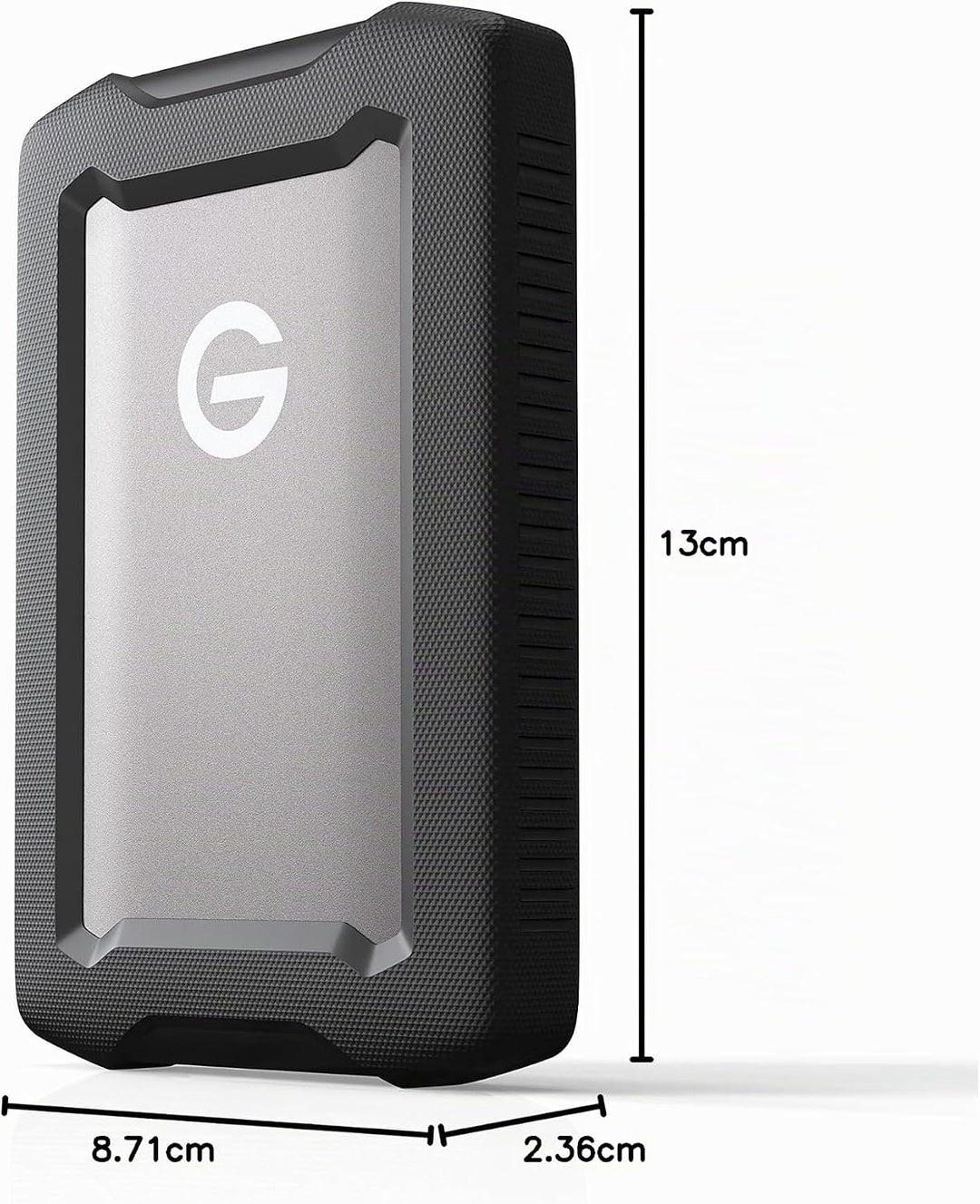 SanDisk PROFESSIONAL G-Drive ArmorATD 1 TB (Mobile Festplatte, All-Terrain Festplatte, USB-C-fähig,