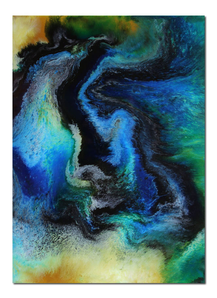 Original Gemälde Abstrakte Malerei - moderne hochglanz Wandbilder - Resin Art Kunst Bild Harz Unikat