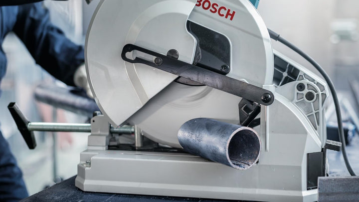 Bosch 1x PRO Steel Kreissägeblätter für kabelgebundene Kapp- und Gehrungssägen (für Stahl, Ø mm, Pro