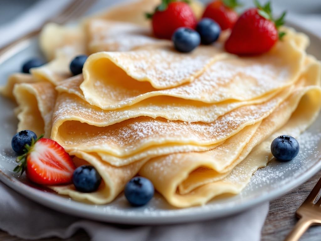 Cflagrant® Grosse Crêpe-Pfanne 32 cm Crêpe-Pfanne in Steinoptik, für alle Herdarten geeignet, auch I