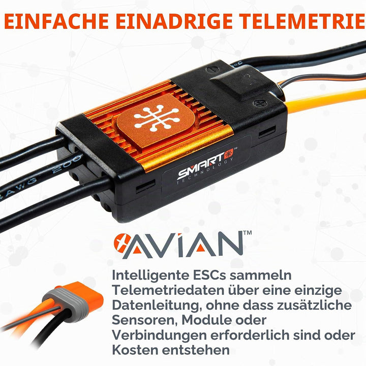 Avian Brushless Smart ESC, 60 A, 3S-6S