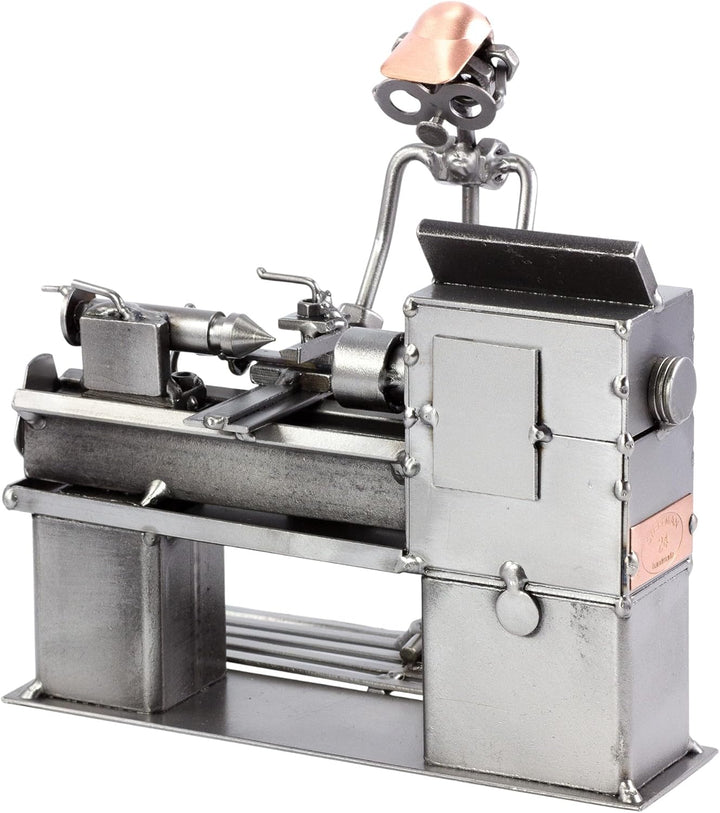 Steelman24 I Schraubenmännchen Dreher I Made in Germany I Handarbeit I Geschenkidee I Stahlfigur I M