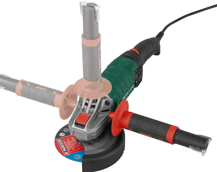 PARK SIDE Parkside Winkelschleifer PWS 125 F6-1200W 230V EU Stecker