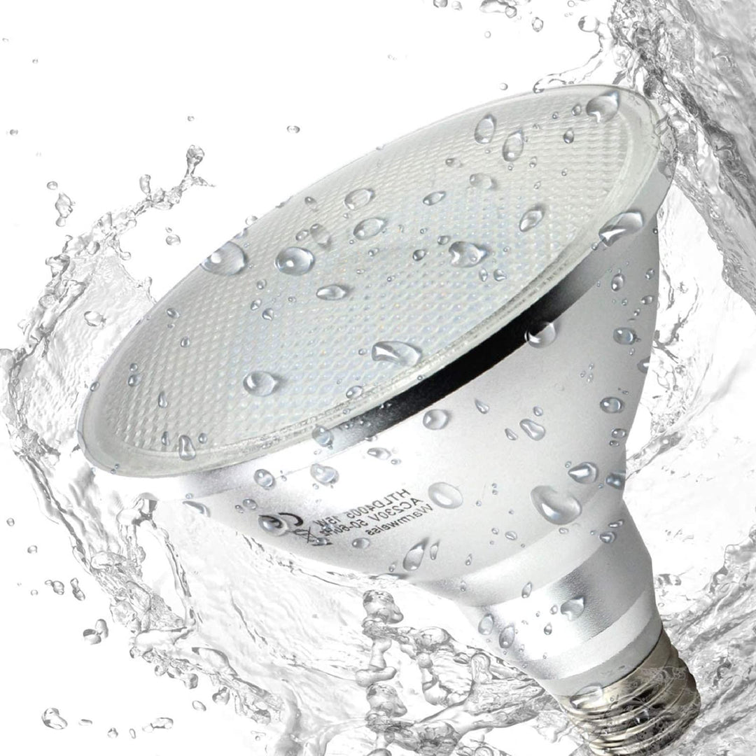 Allesgute 15W PAR38 LED E27 Strahler Spot Birne Lampe Reflektor Leuchtmittel IP65 Wasserdicht 230V W