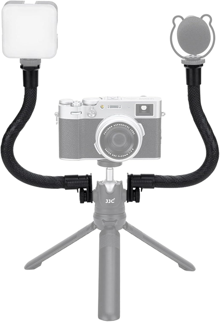 2-Pack Flexibler Verlängerungsarm, Verstellbarer Magischer Arm Griff Mikrofonständerverlängerung für
